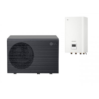 LG Wärmepumpe Therma V Monobloc mit Hydro Box, 12kW, 400V, R290