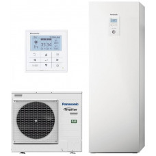 Panasonic Aquarea LT Wärmepumpe Split mit Kompakt-Kombi-Hydromodul, 9 kW, 230...