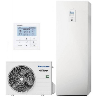 Panasonic Aquarea LT Wärmepumpe Split mit Kompakt-Kombi-Hydromodul, 3,0kW, 23...