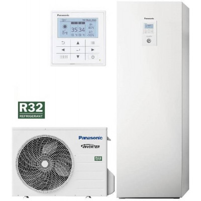 Panasonic Aquarea LT Wärmepumpe Split mit Kompakt-Kombi-Hydromodul, 3,0kW, 23...
