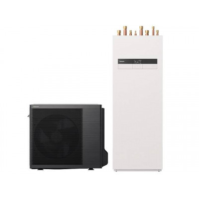 Panasonic Aquarea LT 5kW 230V, R32 Luftwärmepumpe Split mit Kombi-Hydromodul ...
