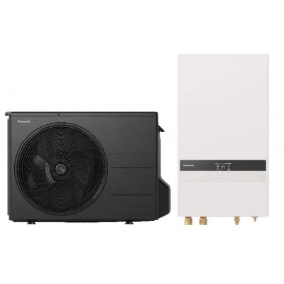Panasonic Aquarea LT 3kW 230V, R32 Luftwärmepumpe Split mit Hydromodul, E-Hei...