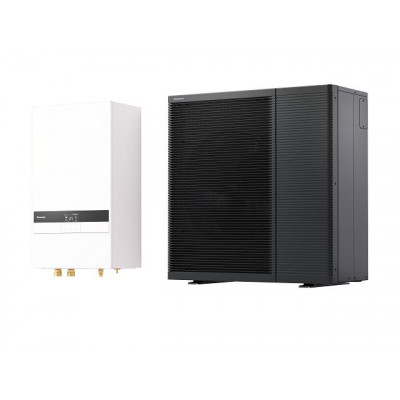 Panasonic Aquarea LT 9 kW 230V, R290 Luftwärmepumpe Monoblock, E-Heizelement ...