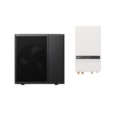 Panasonic Aquarea LT 9 kW 230V, R290 Luftwärmepumpe Monoblock, E-Heizelement ...