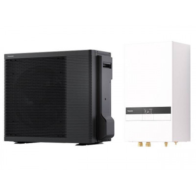Panasonic Aquarea LT 7kW 230V, R32 Luftwärmepumpe Split mit Hydromodul, E-Hei...