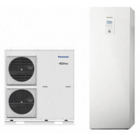 Panasonic Aquarea T-CAP Wärmepumpe Split SuperQuiet mit Kombi-Hydromodul, 12,...
