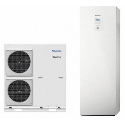 Panasonic Aquarea T-CAP Wärmepumpe Split SuperQuiet mit Kombi-Hydromodul, 16,...